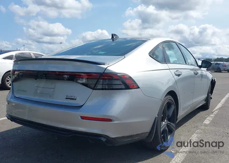 2024 Honda Accord Hybrid Sport-L из США, поврежденный, VIN 1HGCY2F7XRA007312